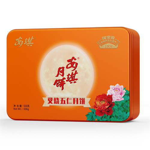 安琪叉烧五仁月饼636g