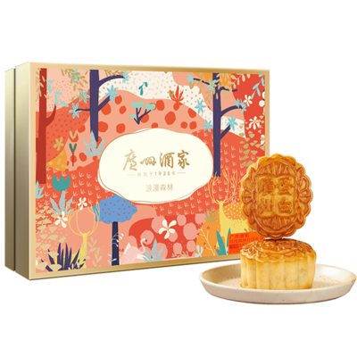 广州酒家浪漫森林月饼560g