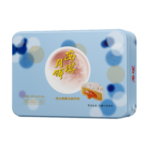 安琪流心奶黄冰皮月饼420g