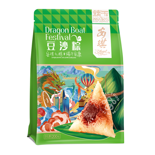 安琪粽子豆沙粽200g