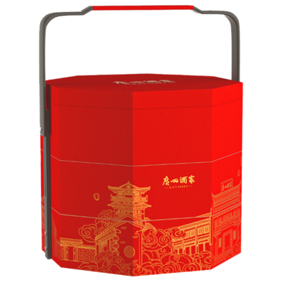 广州酒家步步高升月饼礼盒1405g