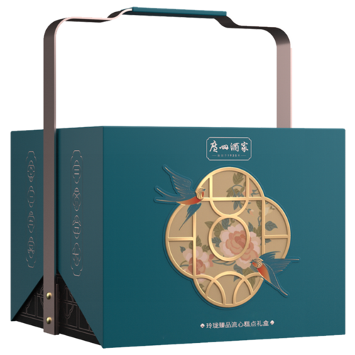 广州酒家玲珑臻品流心糕点礼盒780g